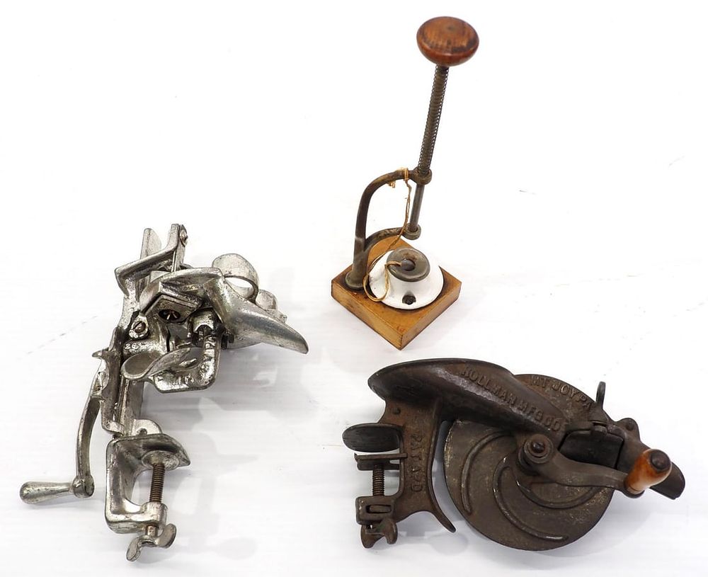 Lot 123: (3) Cherry seeders
