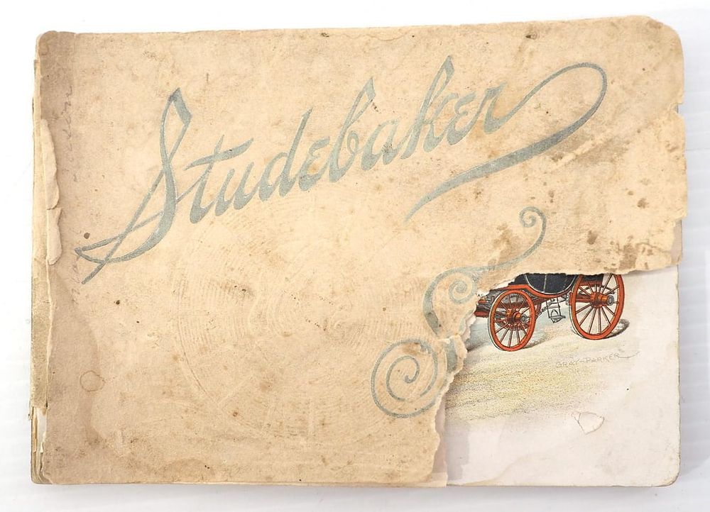 Lot 224: Studebaker Bros Mfg Co. souvenir booklet