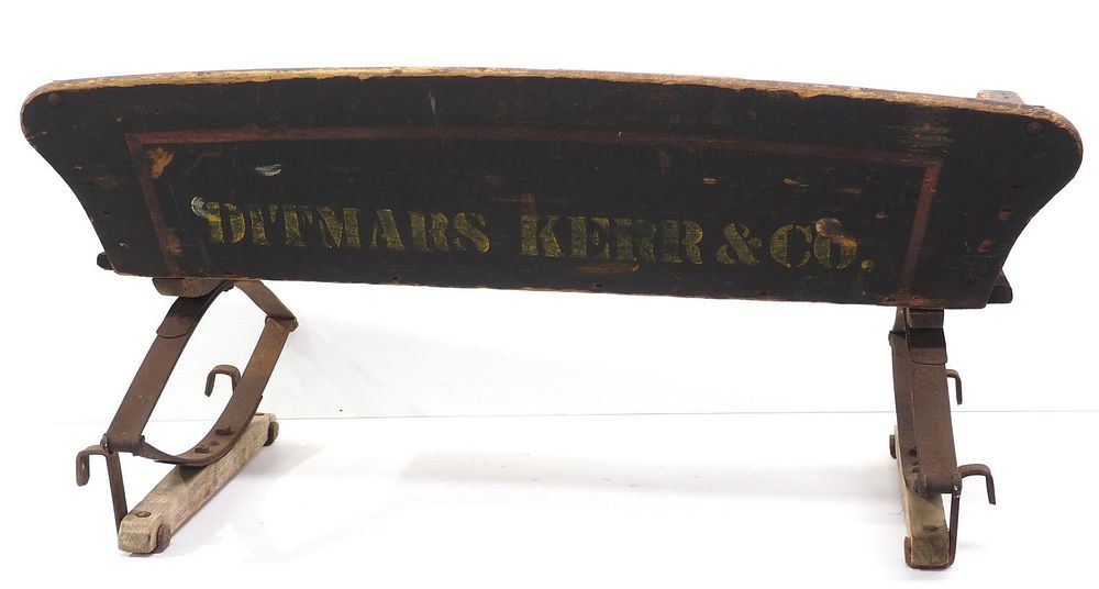 Lot 250: Ditmars Kerr & Co. box wagon seat