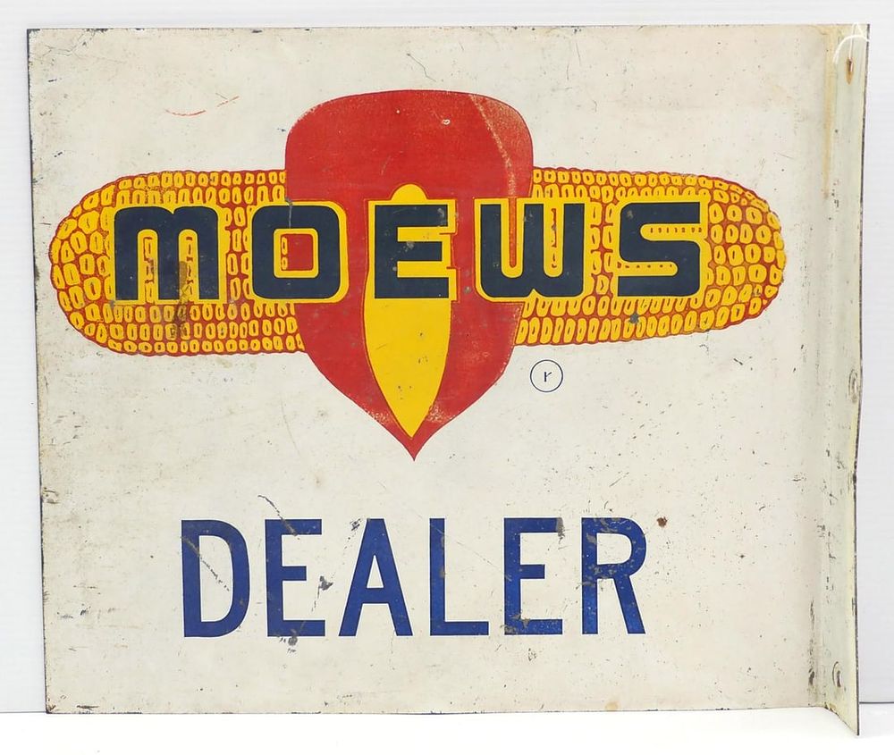 Lot 604: Moews Dealer sign