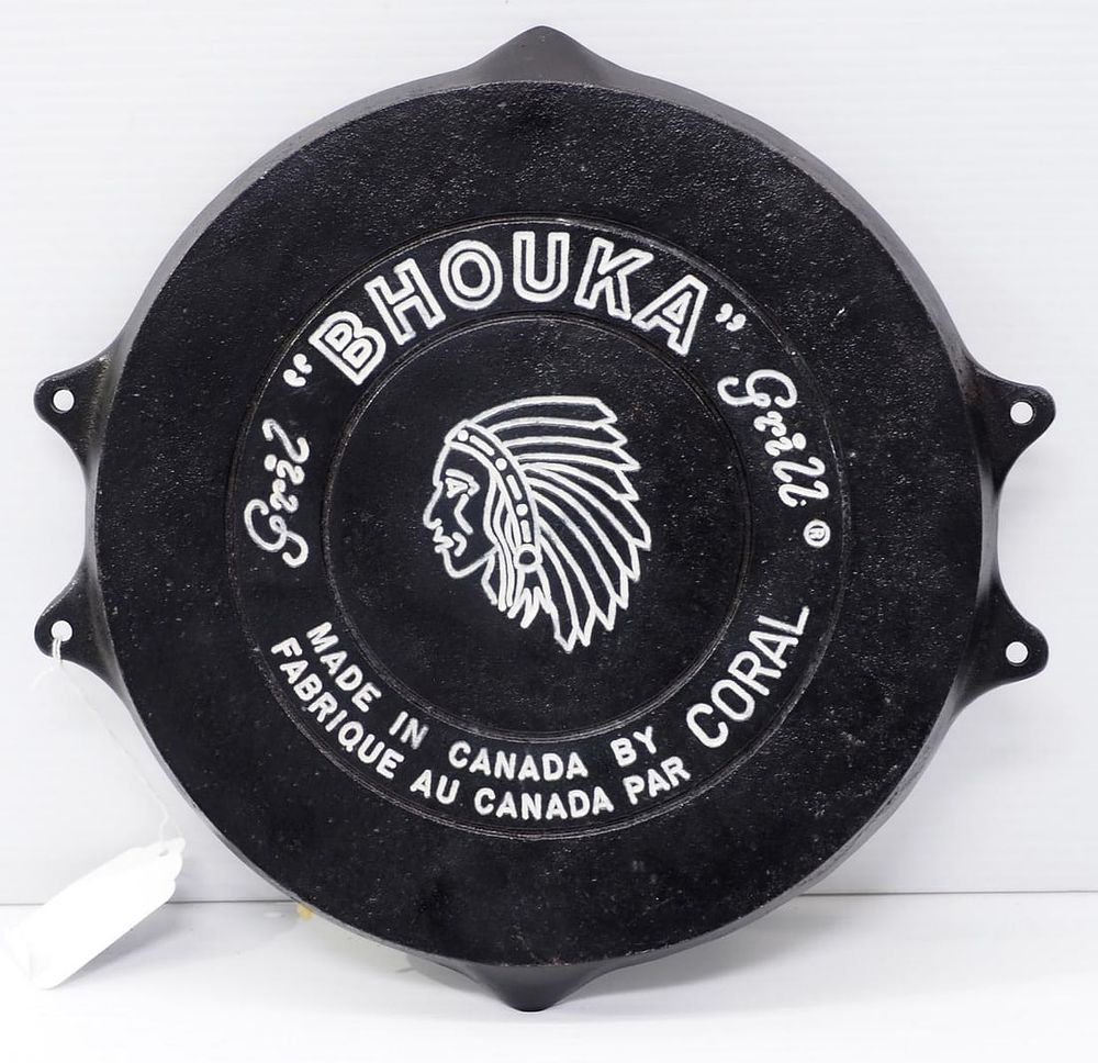 Lot 650: Bhouka Grill cast iron cover