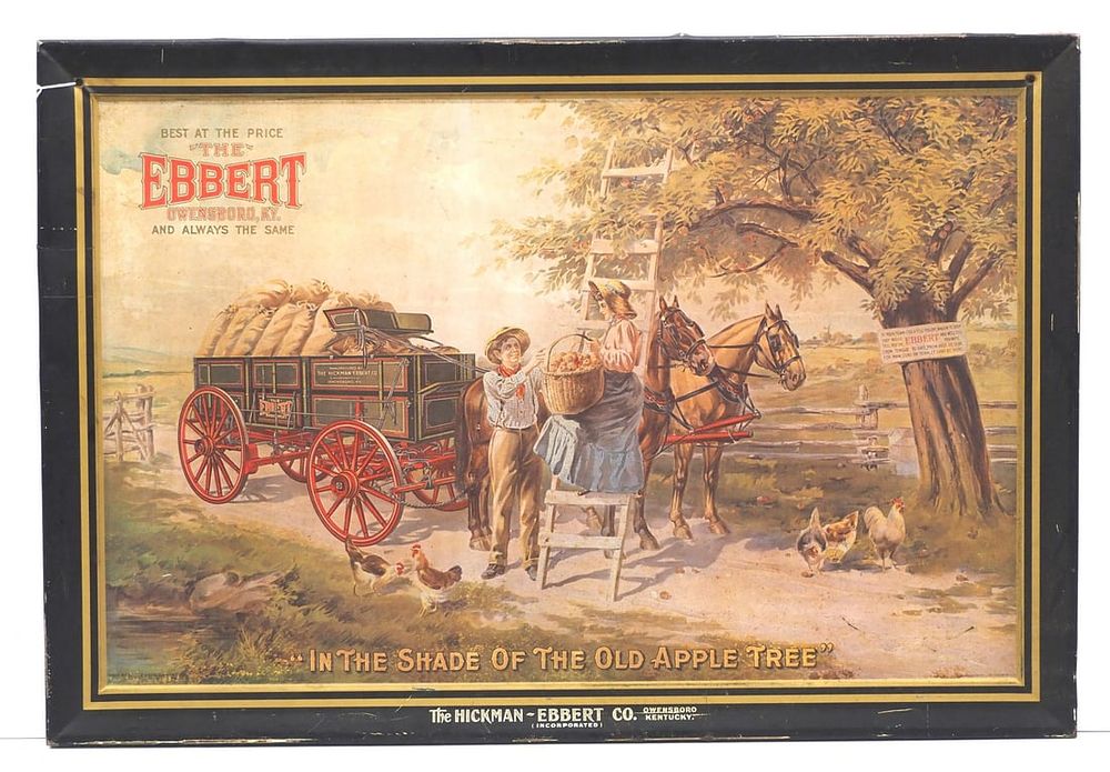 Lot 699: Hickman-Ebbert Co. sign