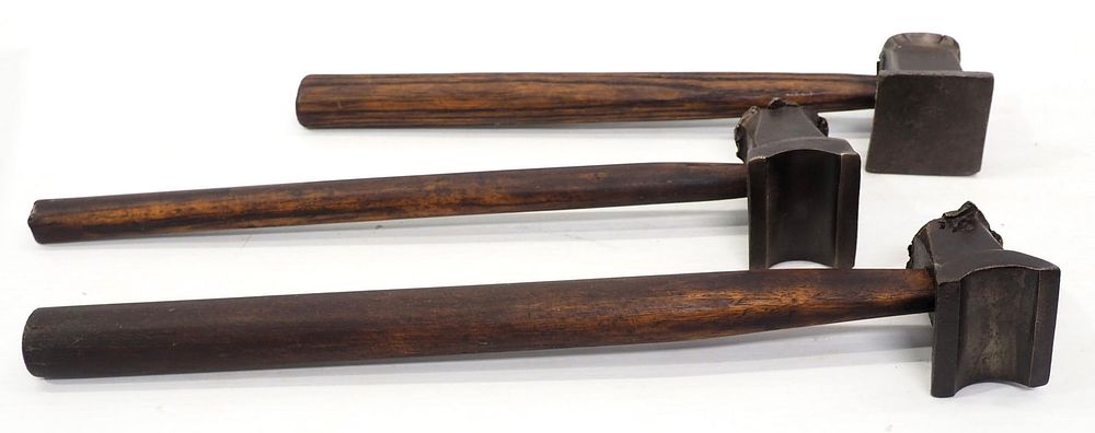 Lot 2209: (3) Blacksmith strikers
