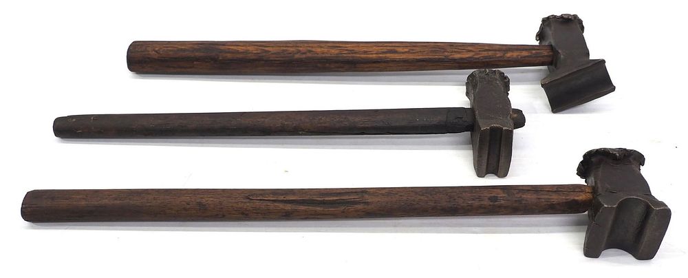Lot 2210: (3) Blacksmith strikers