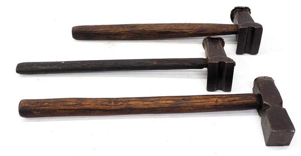 Lot 2218: (3) Blacksmith strikers