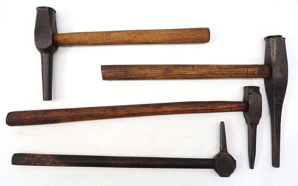 Lot 2232: (4) Blacksmith punches