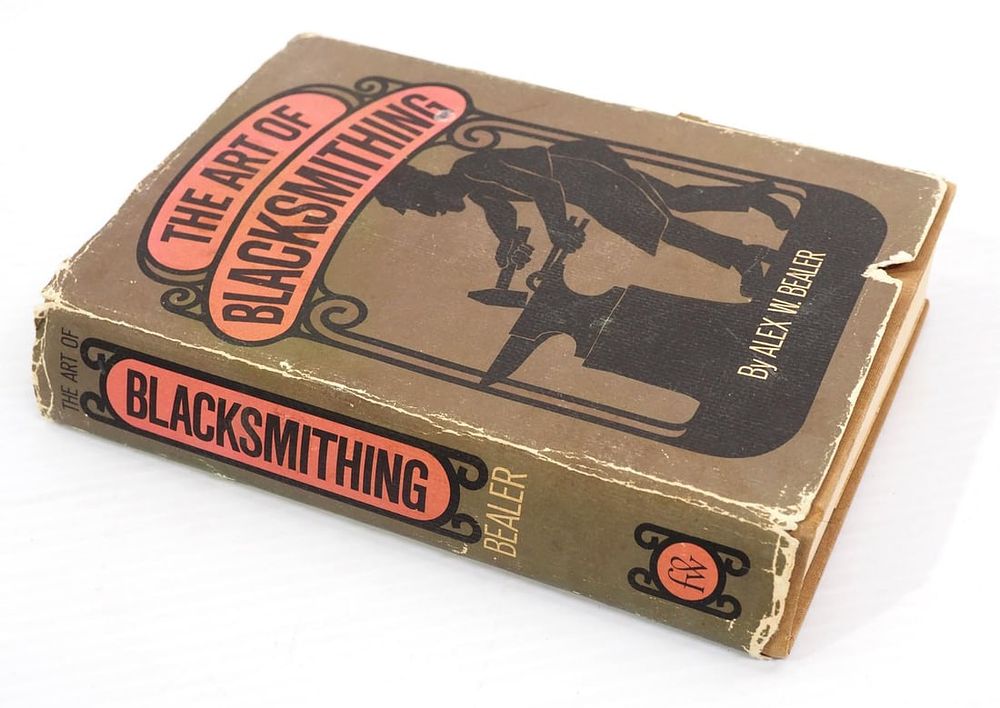 Lot 2257: The Art of Blacksmithing hard cover book