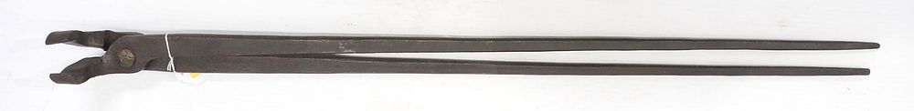 Lot 2267: Long handle blacksmith tong