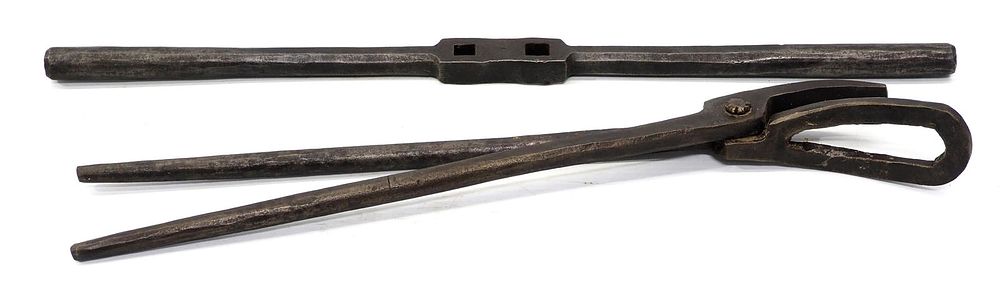 Lot 2306: (2) Blacksmith tools