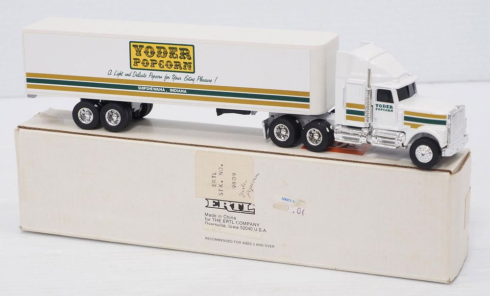 Lot 209: Ertl International "Yoder Popcorn" Semi