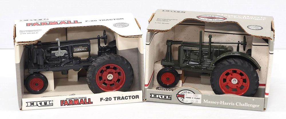 Lot 258: (2) Ertl Tractors