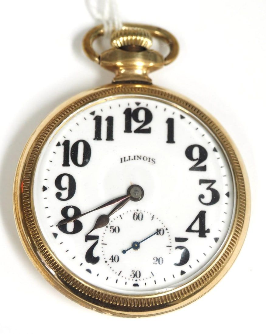 Lot 1298: Illinois Sangamo Special 23J pocket watch