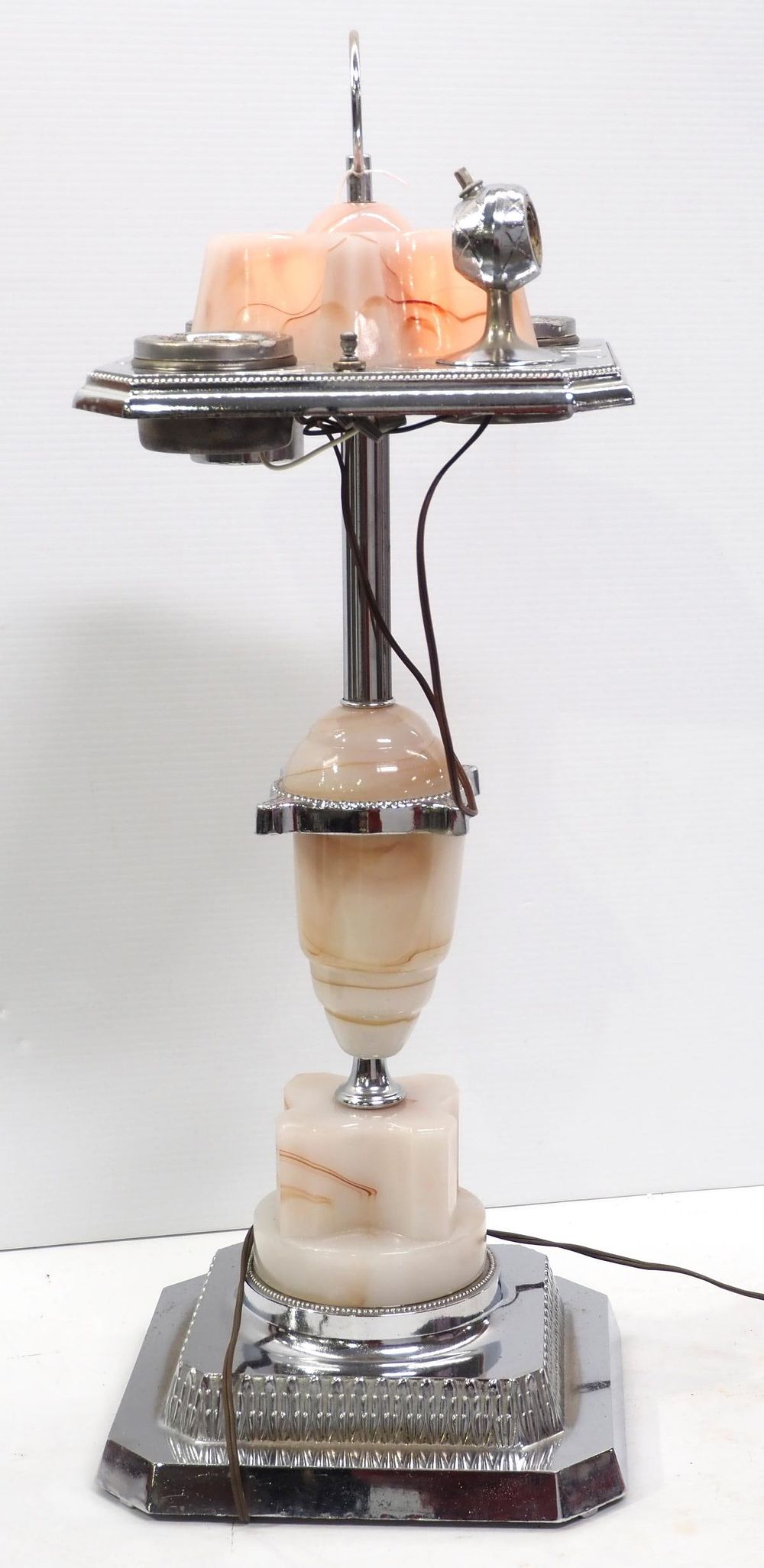 Lot 1438: Lighted smoking stand