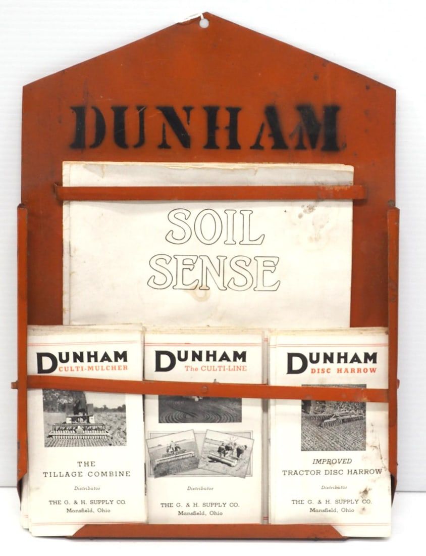 Lot 158: Dunham brochure holder with brochures