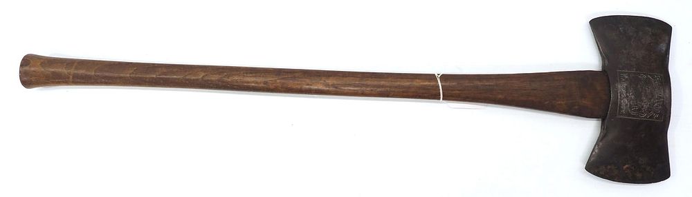 Lot 331: J.F. Richards 1857 Honler double edged axe