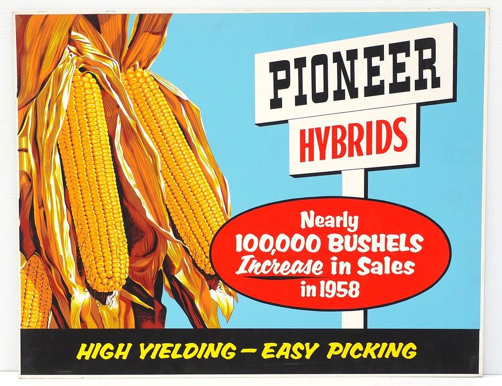 Lot 637: Pioneer Hybrids advertisement