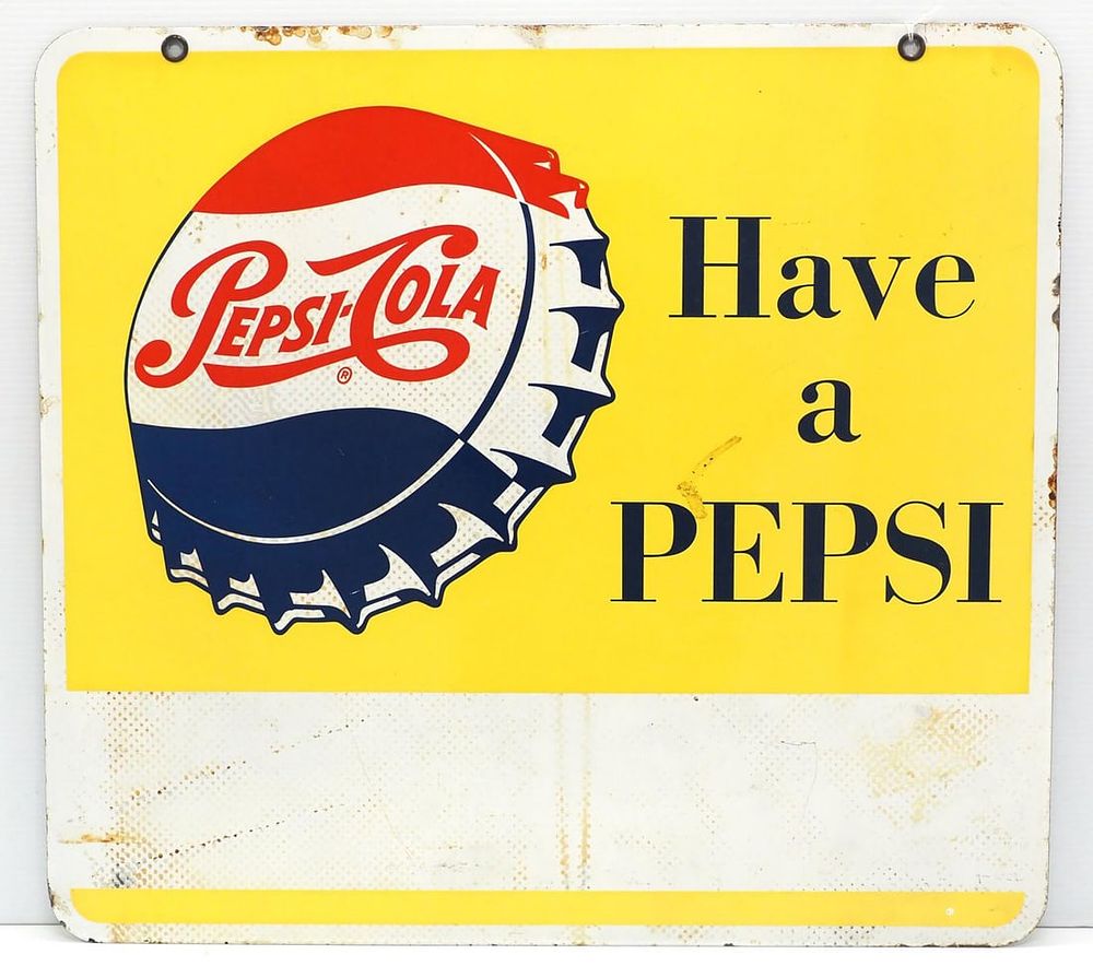 Lot 1098A: ave A Pepsi sign