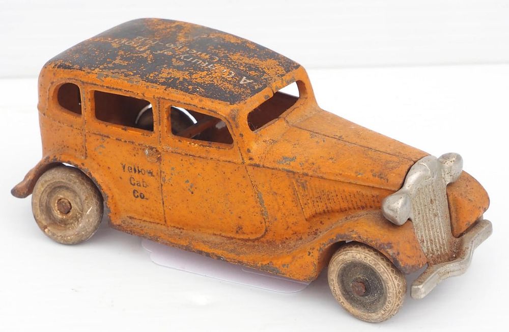 Lot 1127: Arcade cast iron Century of Progress Yellow Cab