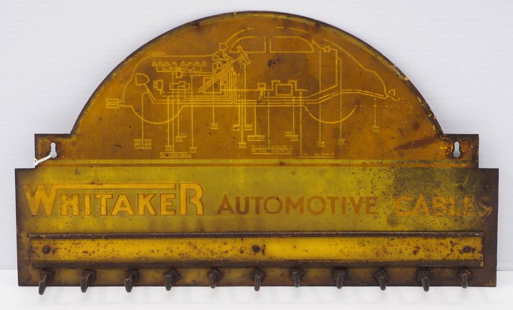 Lot 1274: Whitaker Automotive Cables display rack
