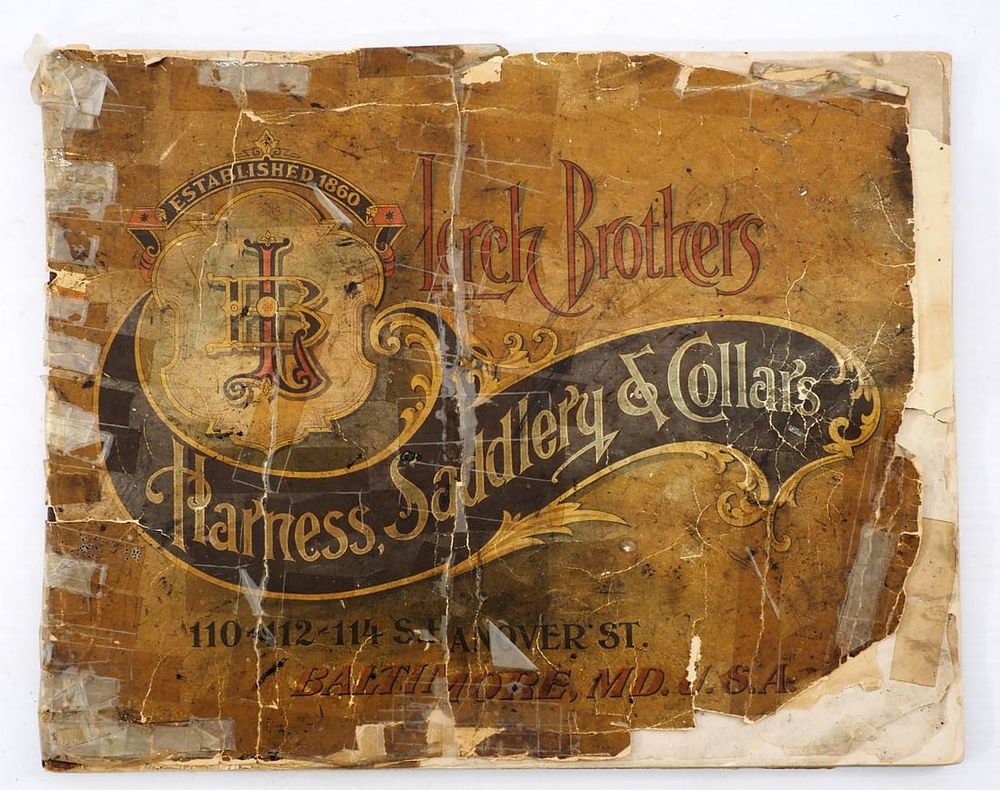 Lot 318: Lerch Brothers Illustrated Catalogue