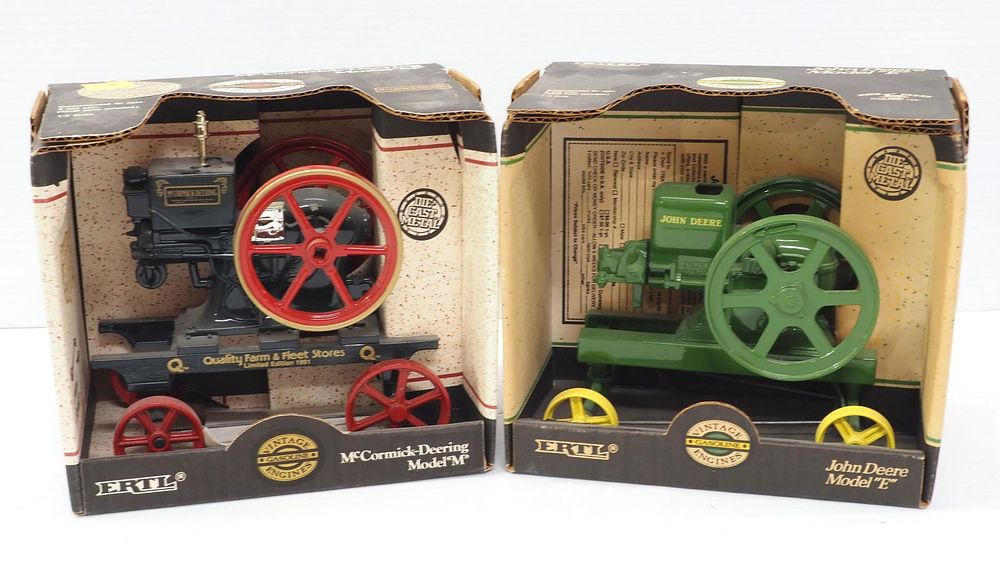 Lot 10: (2) Ertl 1/6 scale Hit & Miss Engines