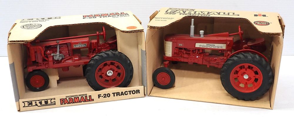 Lot 36: (2) Ertl Farmall Tractors
