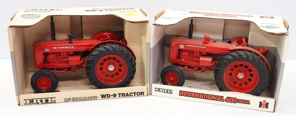 Lot 39: (2) Ertl Tractors