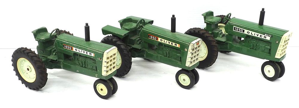 Lot 58: (3) Ertl Oliver Tractors