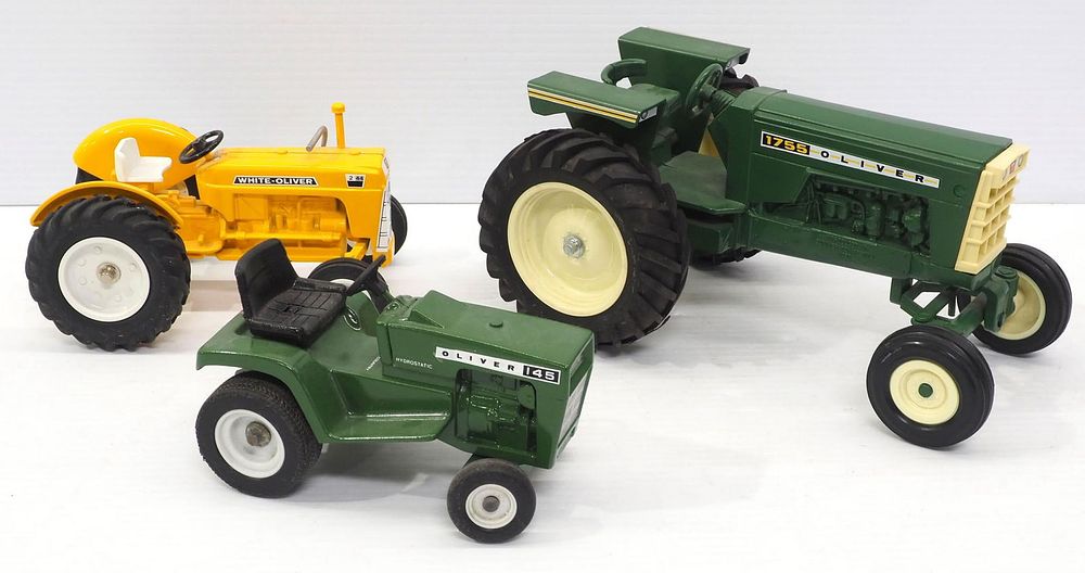 Lot 60: (3) Oliver Tractors