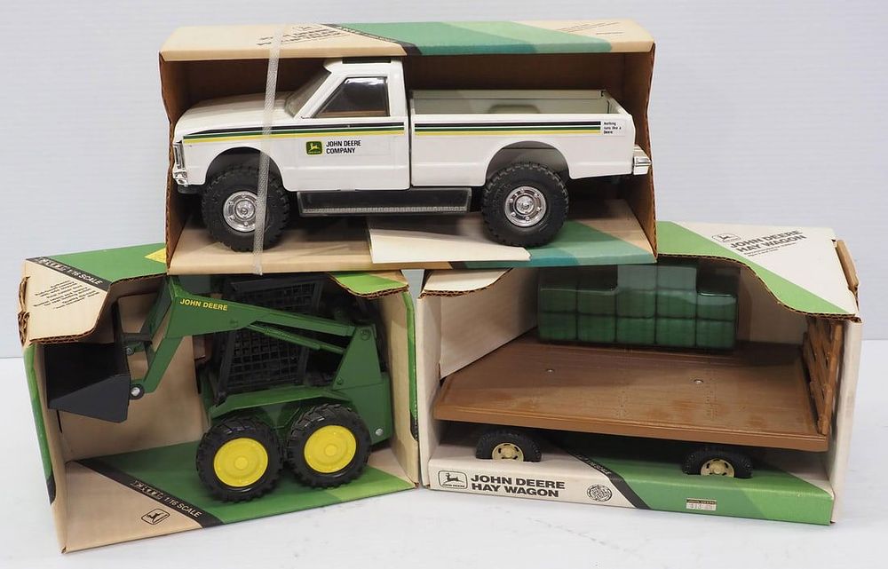 Lot 83: (3) Ertl John Deere Toys