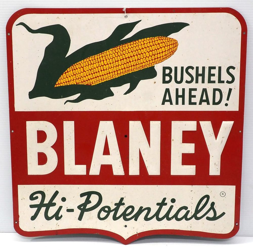 Lot 105: Blaney Hi-Potentials sign
