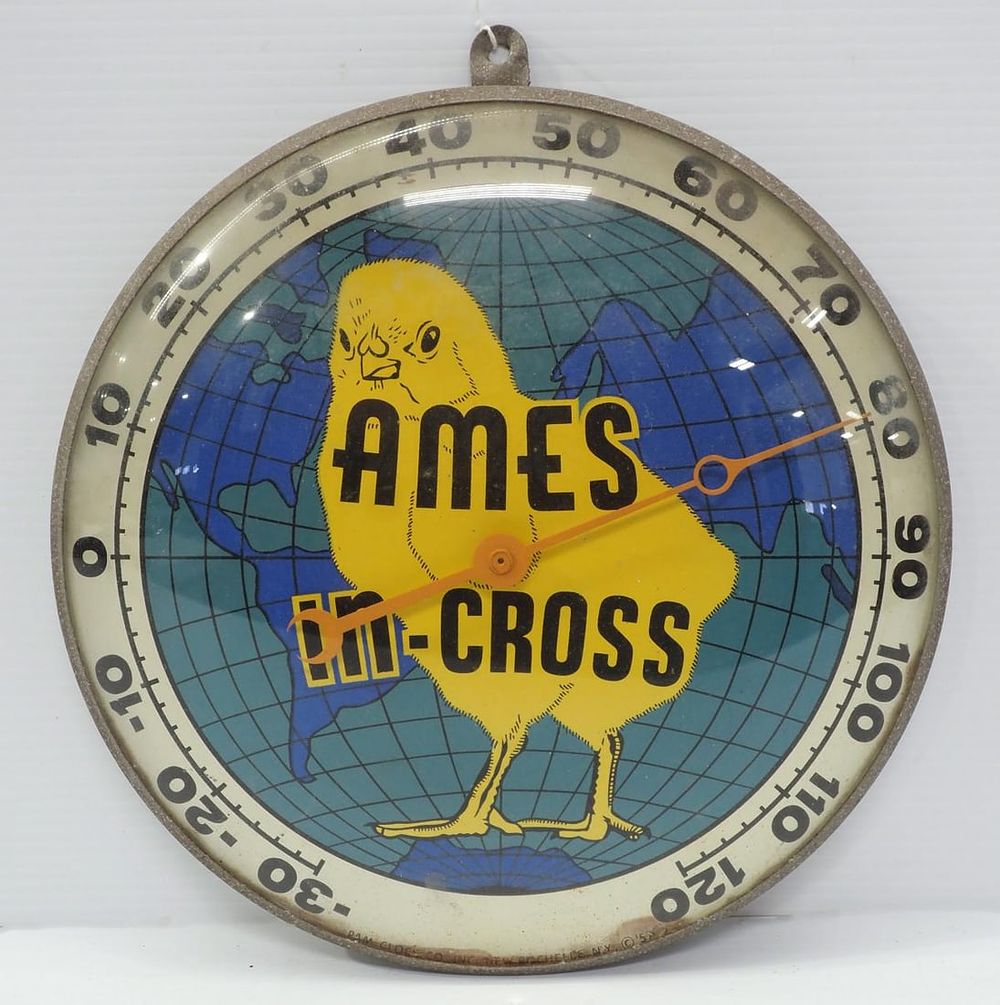 Lot 114: Ames In-Cross thermometer
