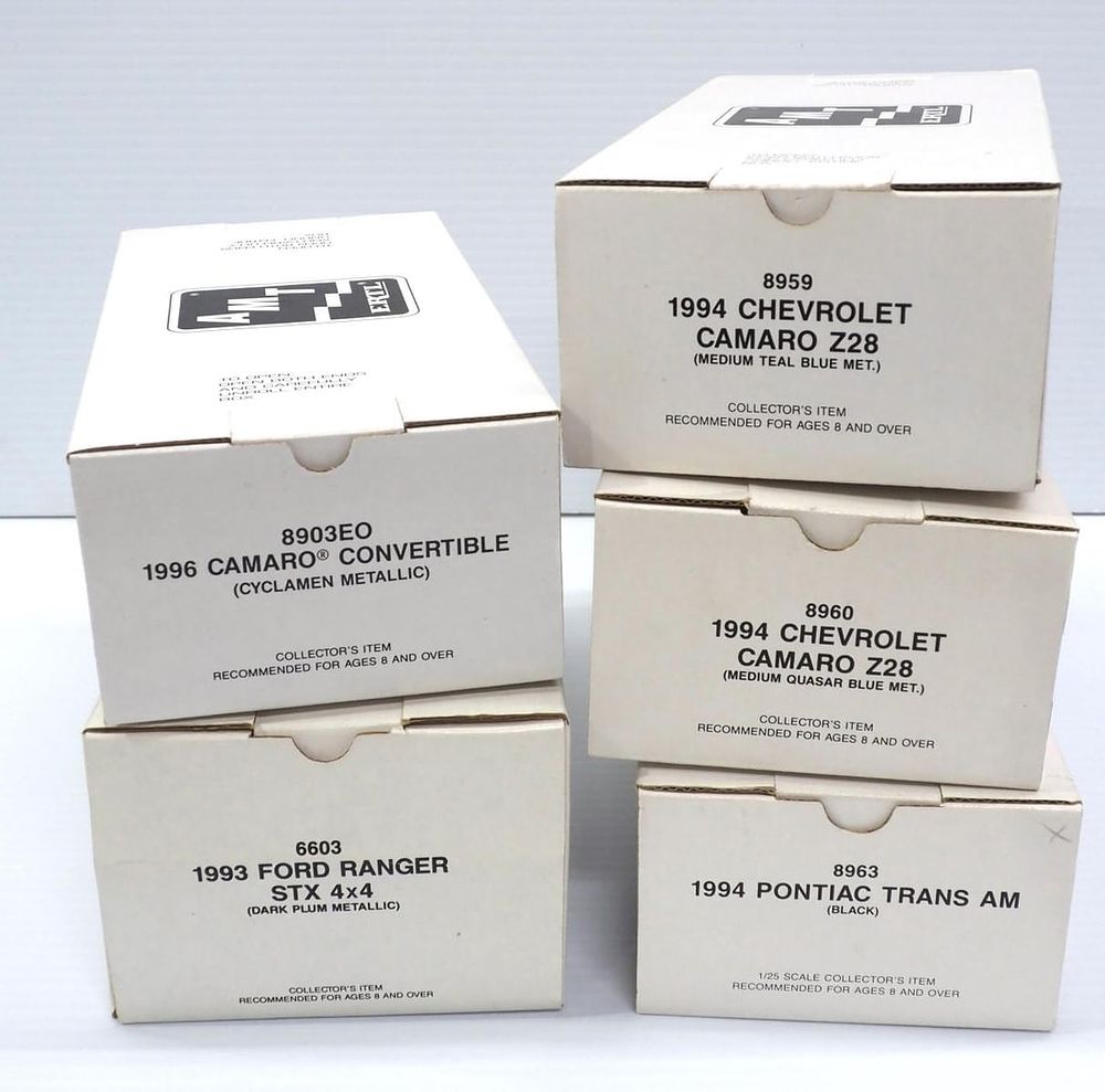 Lot 242: (5) Ertl AMT Promo Vehicles