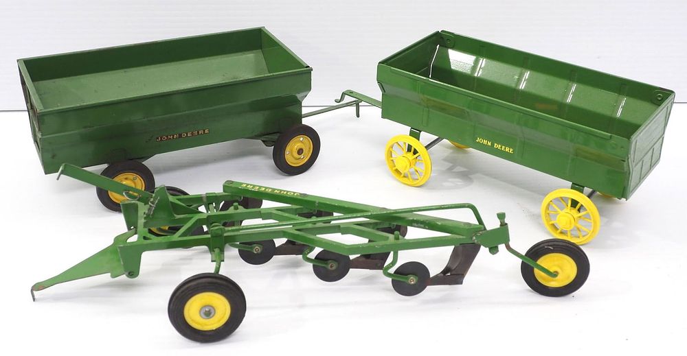 Lot 249: (3) Ertl John Deere Implements