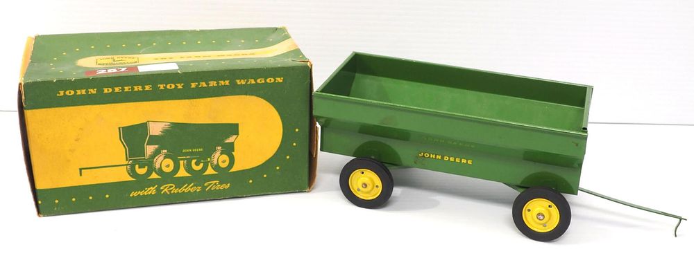 Lot 257: Eska John Deere Farm Wagon