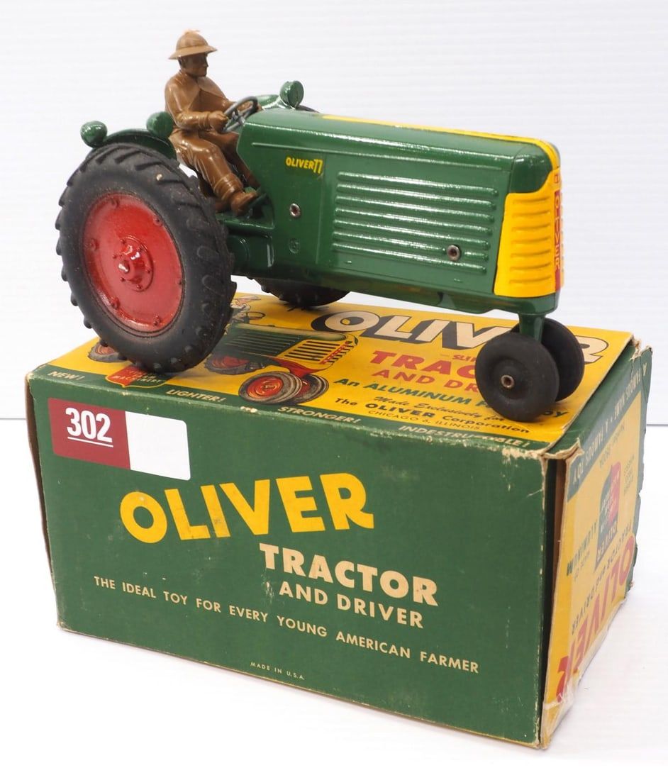 Lot 302: Slik Oliver Tractor & Driver