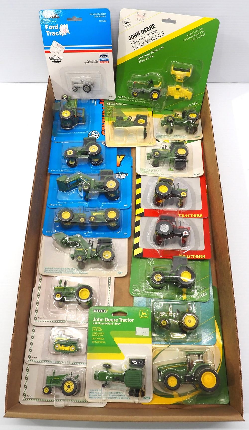 Lot 322: (19) Miniature Tractors & Crawlers