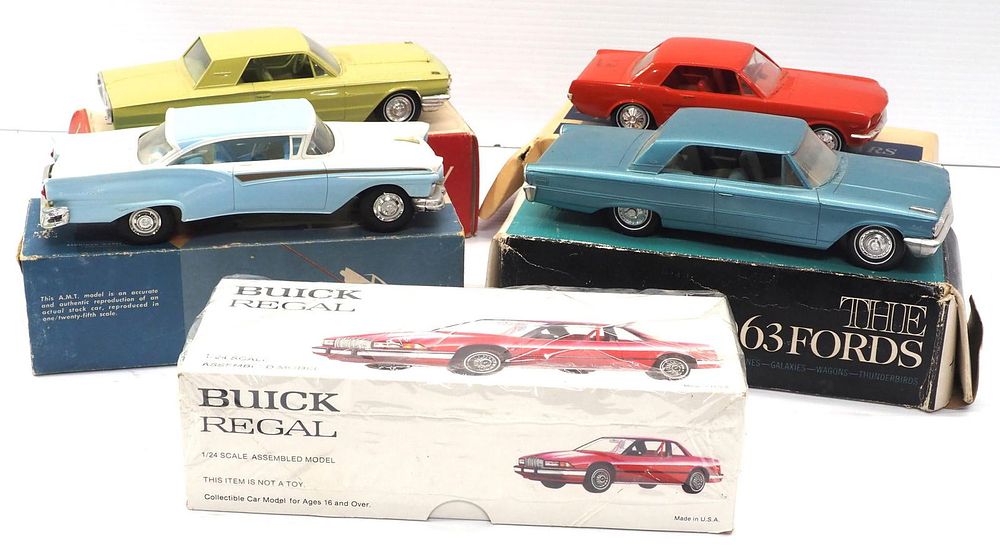 Lot 358: (5) Promo Cars with boxes