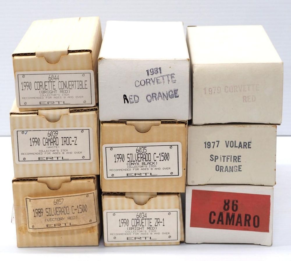 Lot 376: (9) Promo Cars