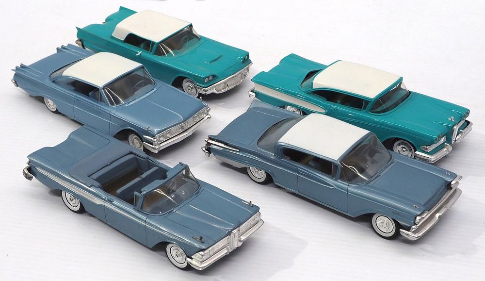 Lot 398: (5) Promo Cars, all friction