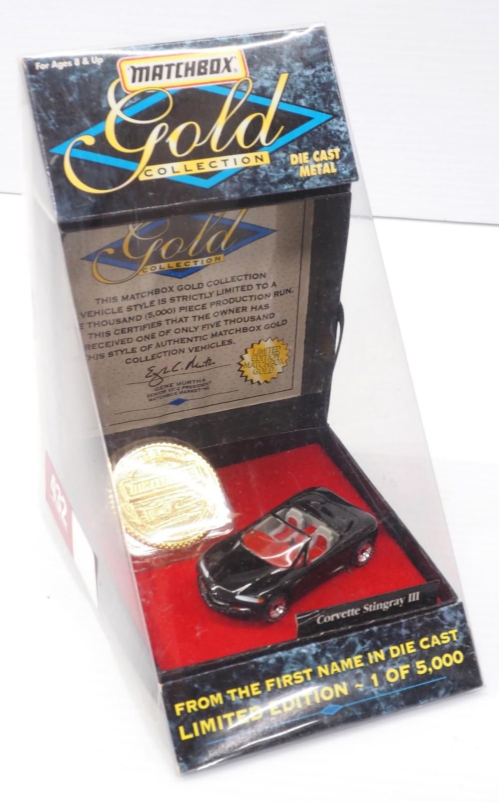 Lot 432: Matchbox Gold Collection Corvette Stingray III