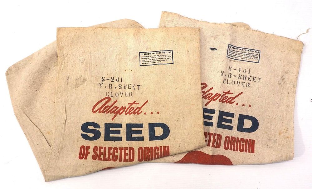 Lot 435: (2) Farm Bureau Co-op of Indiana seed bags