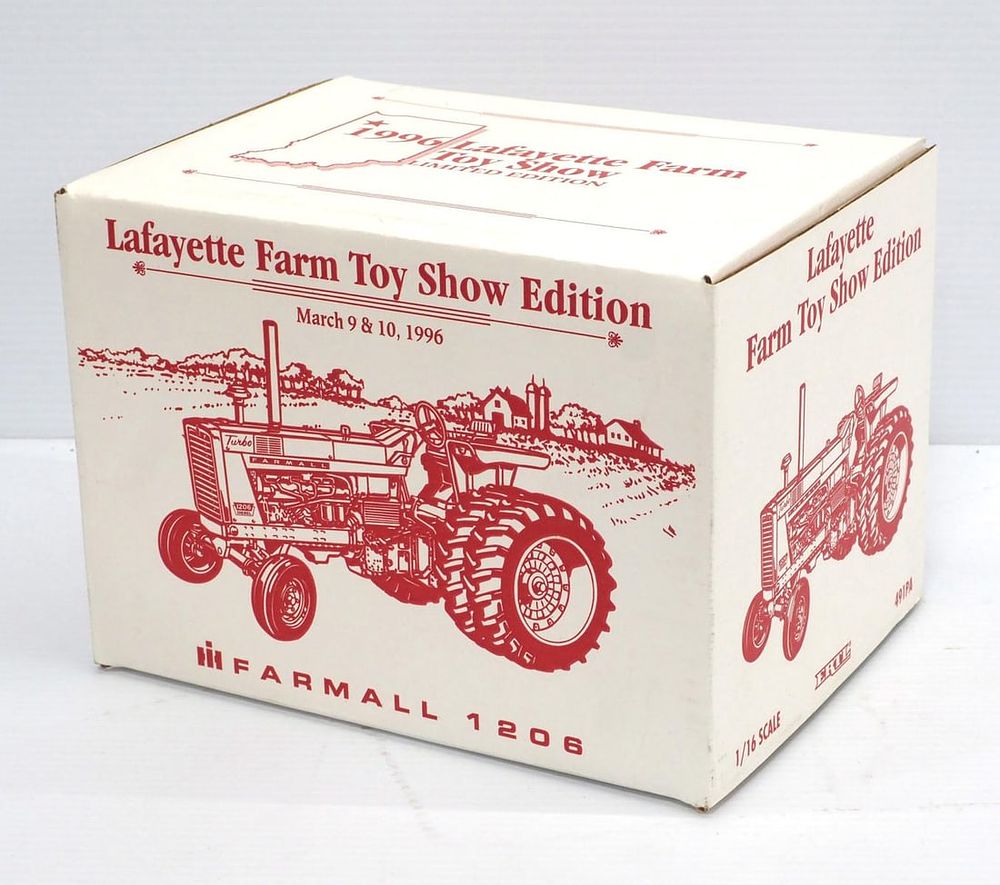 Lot 36: Ertl Farmall 1206 Lafayette Farm Toy Show 1996
