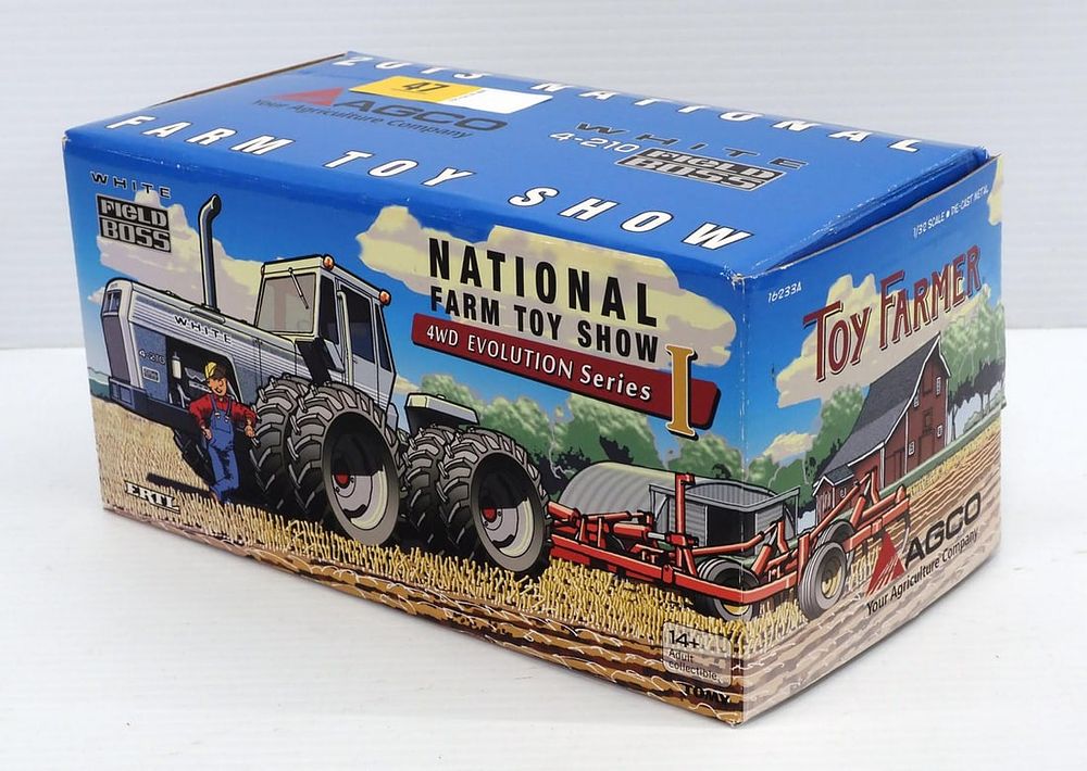 Lot 47: Ertl White 4-210 Field Boss