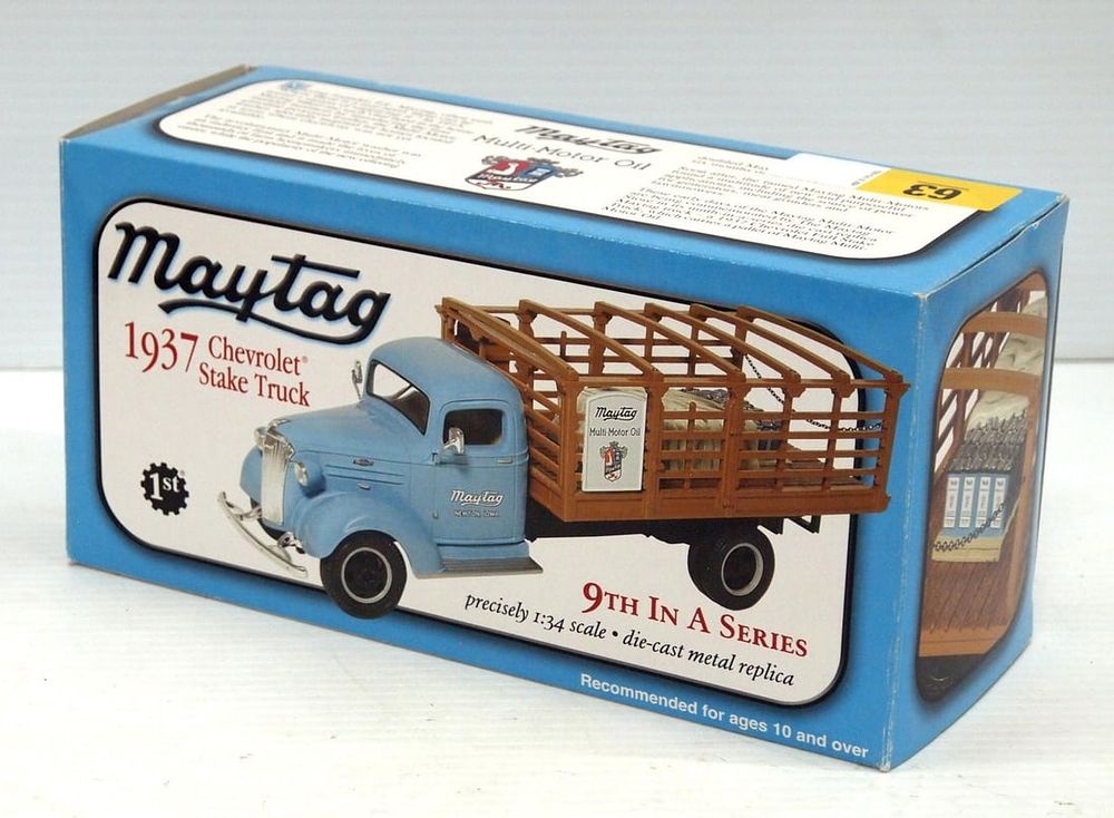 Lot 63: First Gear 1937 Chevrolet Stake Truck