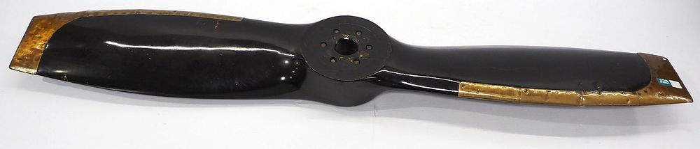 Lot 329: Wooden airplane propeller