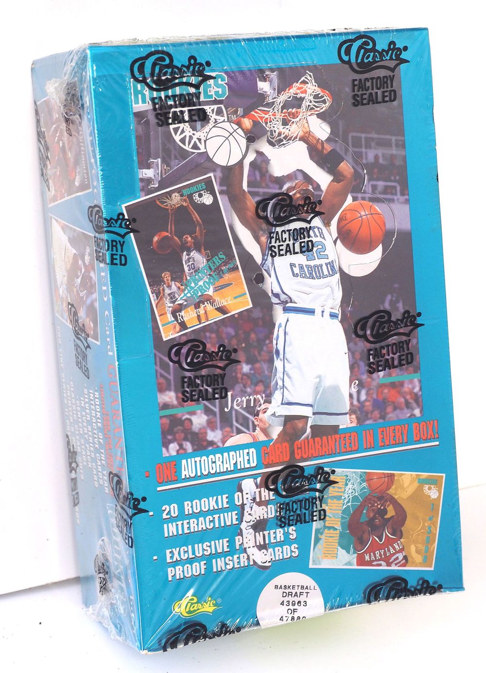 Lot 28: 1995 Classic Basketball Rookies, Shaquille O'Neal Rookie Year