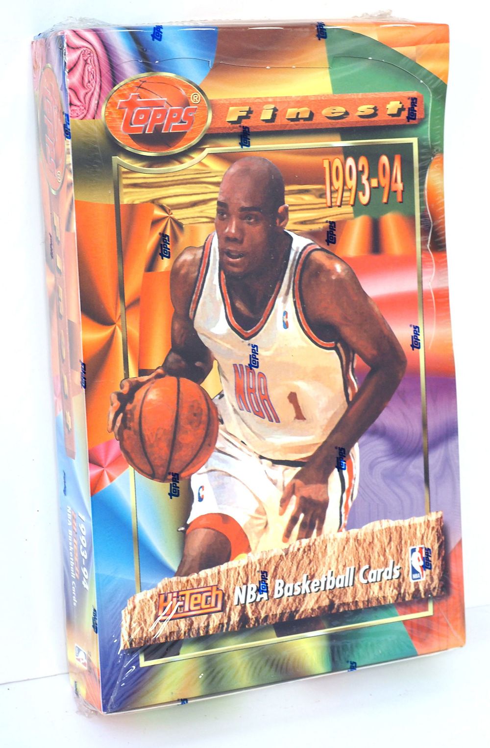 Lot 40: 1993-94 Topps Finest NBA Basketball Hobby Box
