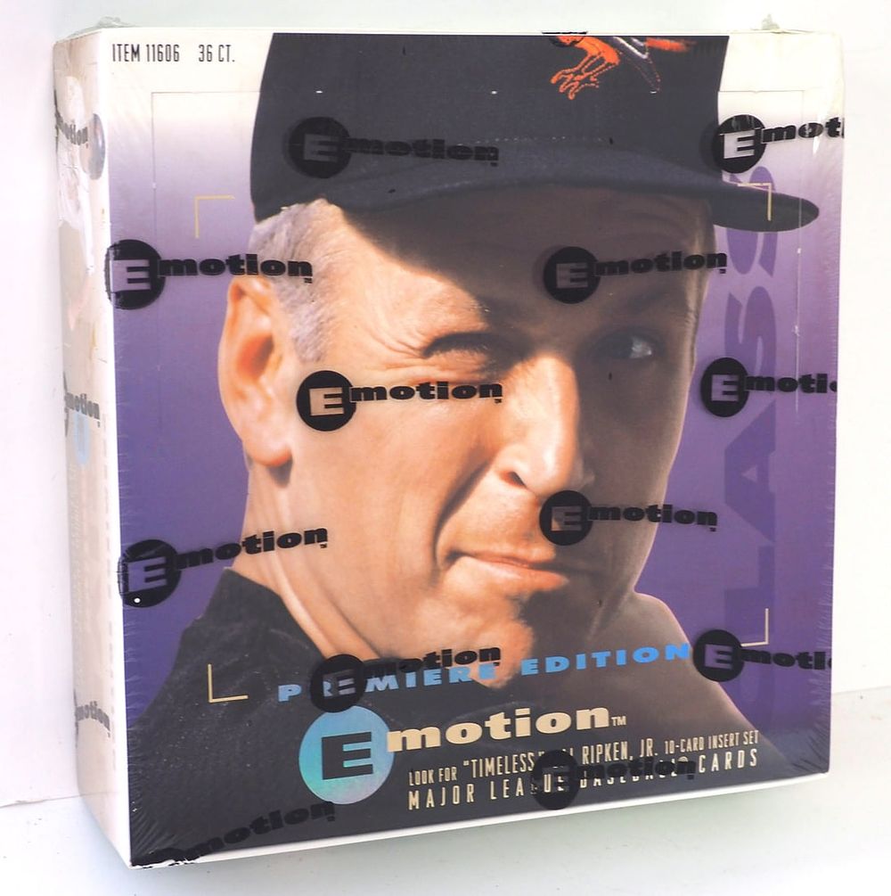 Lot 80: 1995 E-motion Premier Edition Major League Baseball Box