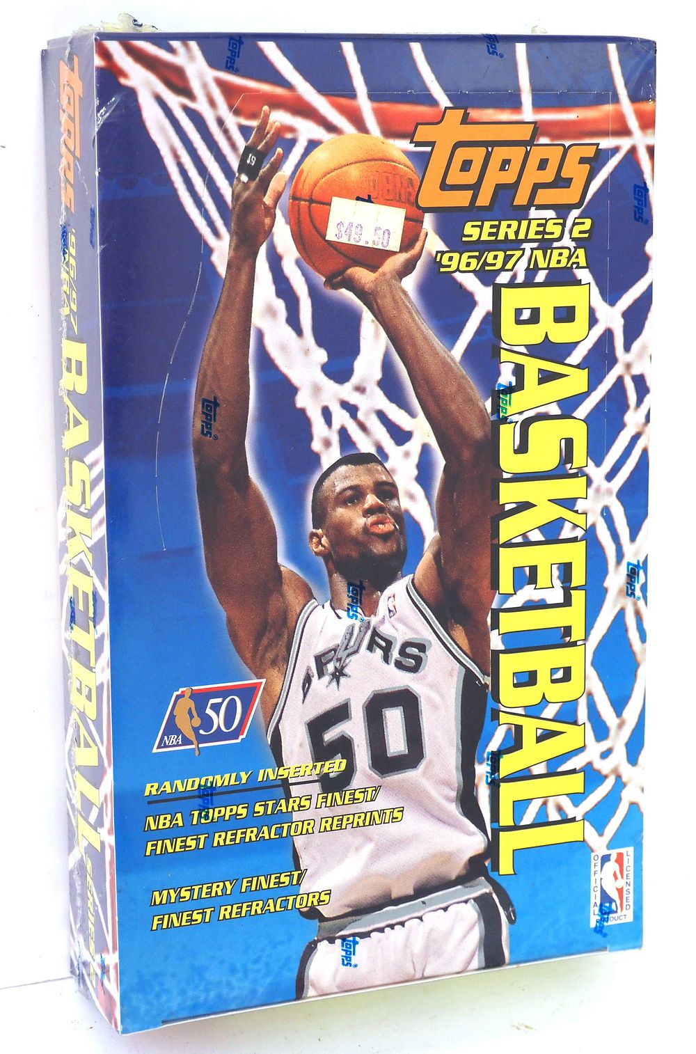 Lot 121: 1996-97 Topps Series 2 Basketball Hobby Box